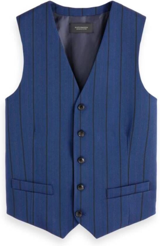 Scotch & Soda Vest , Blauw, Heren