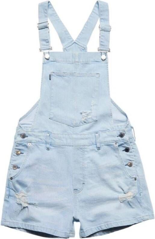 Superdry Jumpsuits Blauw Dames