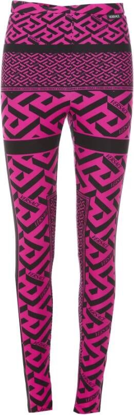Versace Leggings & treggings Paars Dames