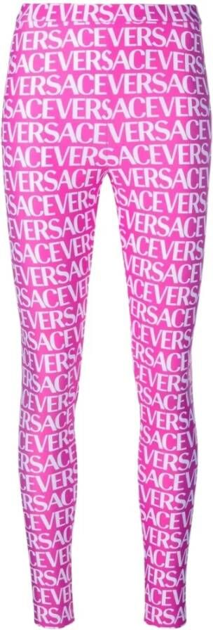 Versace Leggings & treggings Paars Dames