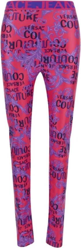 Versace Leggings , Paars, Dames