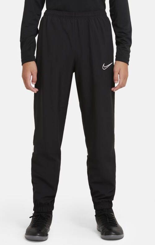 Nike Kids Nike Dri FIT Academy Geweven voetbaltrainingsbroek voor kids Black/White/White/White