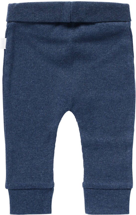 Noppies baby broek Naura met biologisch katoen donkerblauw
