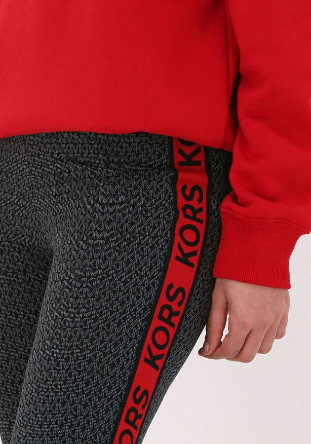 Michael Kors Leggings With Allover Logo Print , Zwart, Dames