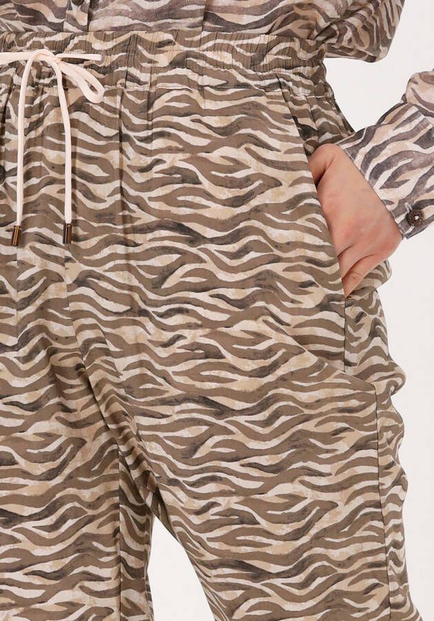 Scotch & Soda Bruine Pantalon Elasticated Mid rise Regular length Pants