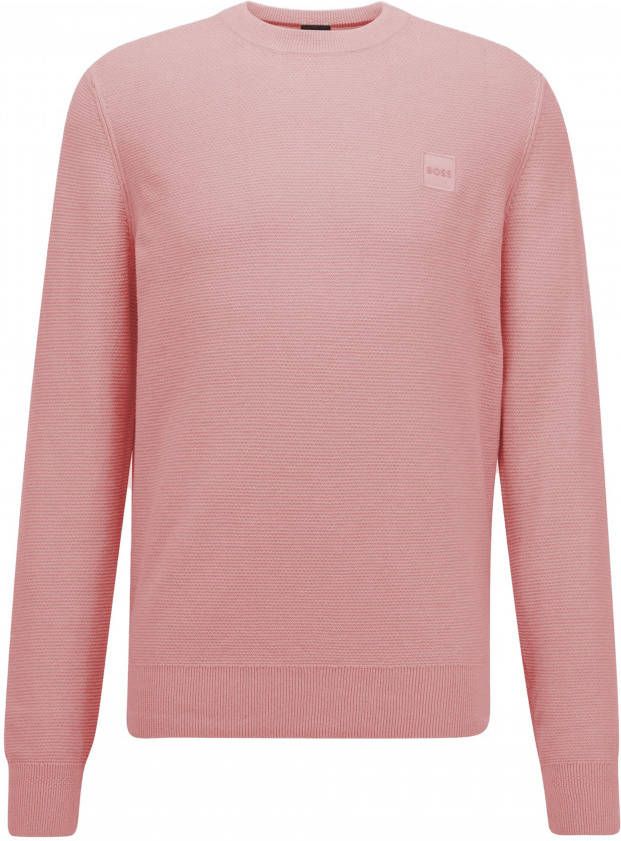 Hugo Boss Truien & Vesten Oranje Heren