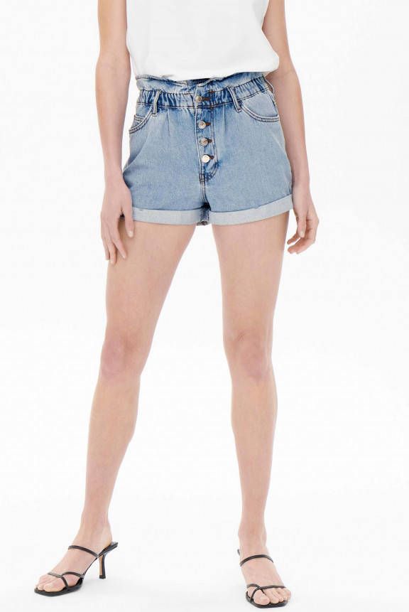 Only Cuba Paperbag Denim Shorts