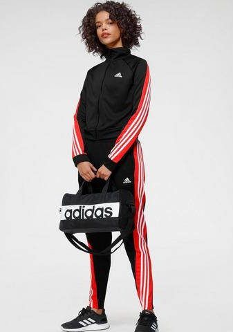 Adidas Sportswear Teamsport Trainingspak Black/Vivid Red Dames