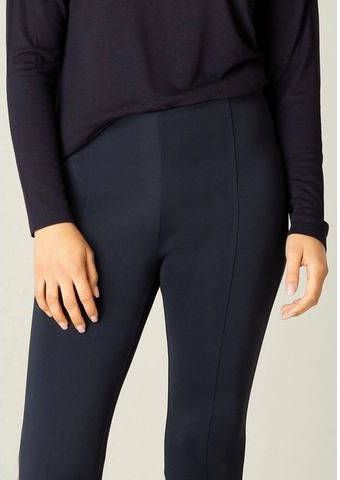 Base Level by Yest high waist skinny legging Yumi donkerblauw