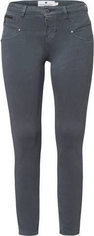 Freeman T. Porter Stoffen broek met metalen logo patch