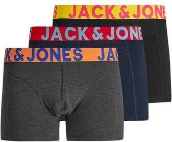 jack & jones Crazy Solid Trunks Boxershorts Jongens(3 pack )