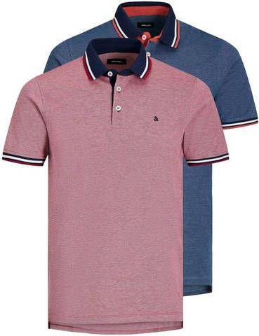Jack & Jones Poloshirt PAULOS POLO 2PK(set, 2 delig, Set van 2 )