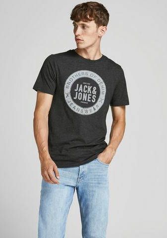 jack & jones T shirt slim fit borst logo