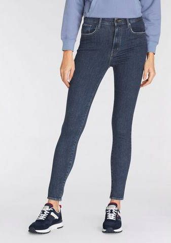 Levi's Pants Mile High Super Skinny 22791 0211 , Blauw, Dames