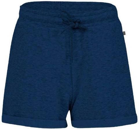 LTB Sweatshort MESABO in een eenvoudige look met bindstrik met vetersluiting