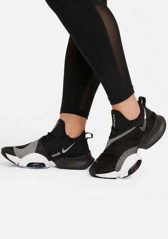 Nike Training Pro Plus Size Legging Dames Black/White Dames