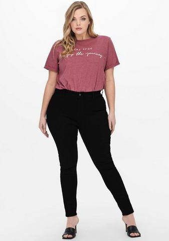 ONLY CARMAKOMA Jeggings CARHUBA met een hoog aandeel elastan