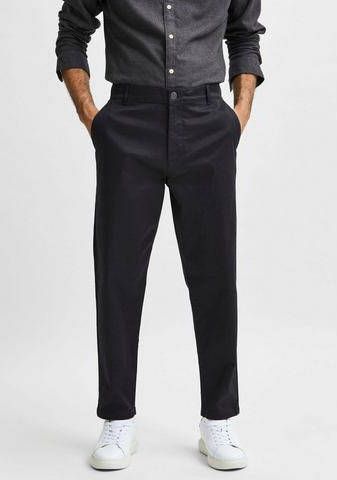Selected Homme Zwarte Chino Slhslimtape repton 172 Flex Pa