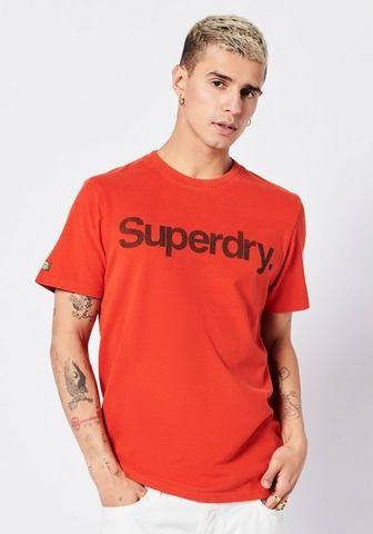 Superdry Shirt met ronde hals VINTAGE CL CLASSIC TEE