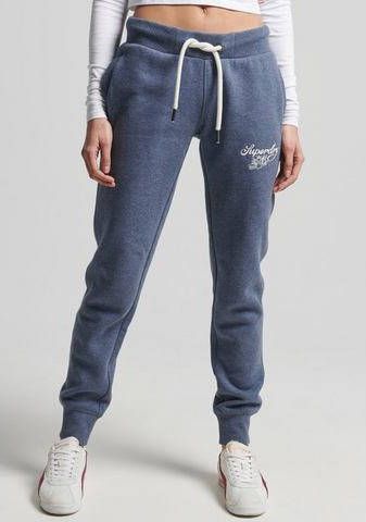 Superdry Sweatbroek met geborduurd logo