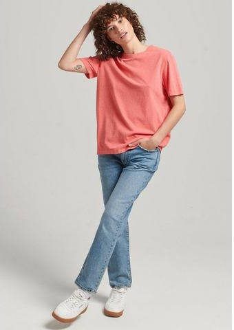 Superdry T shirt Vintage logo T shirt van biokatoen
