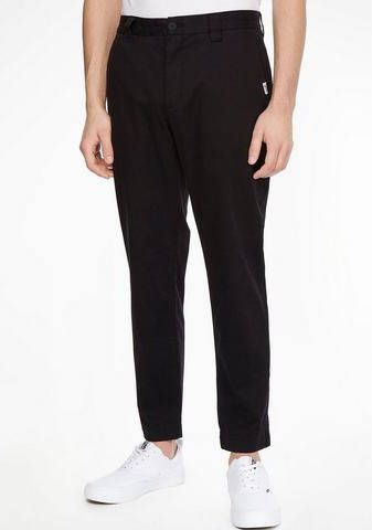 Tommy Hilfiger Chino Dad broek , Zwart, Heren