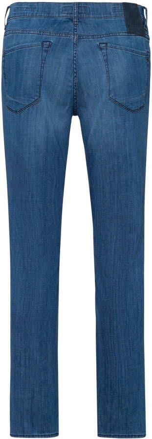 BRAX pantalon donkerblauw denim, katoen