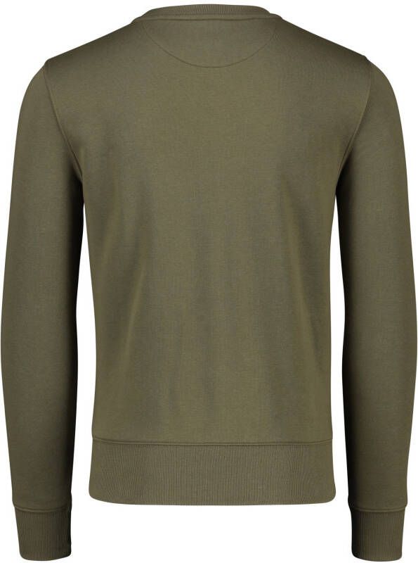 GANT Regular Fit Trui ronde halsnachtblauw, Effen