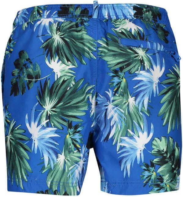 Superdry zwemshort donkerblauw met print