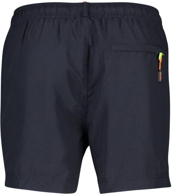 Superdry zwemshort donkerblauw met logo