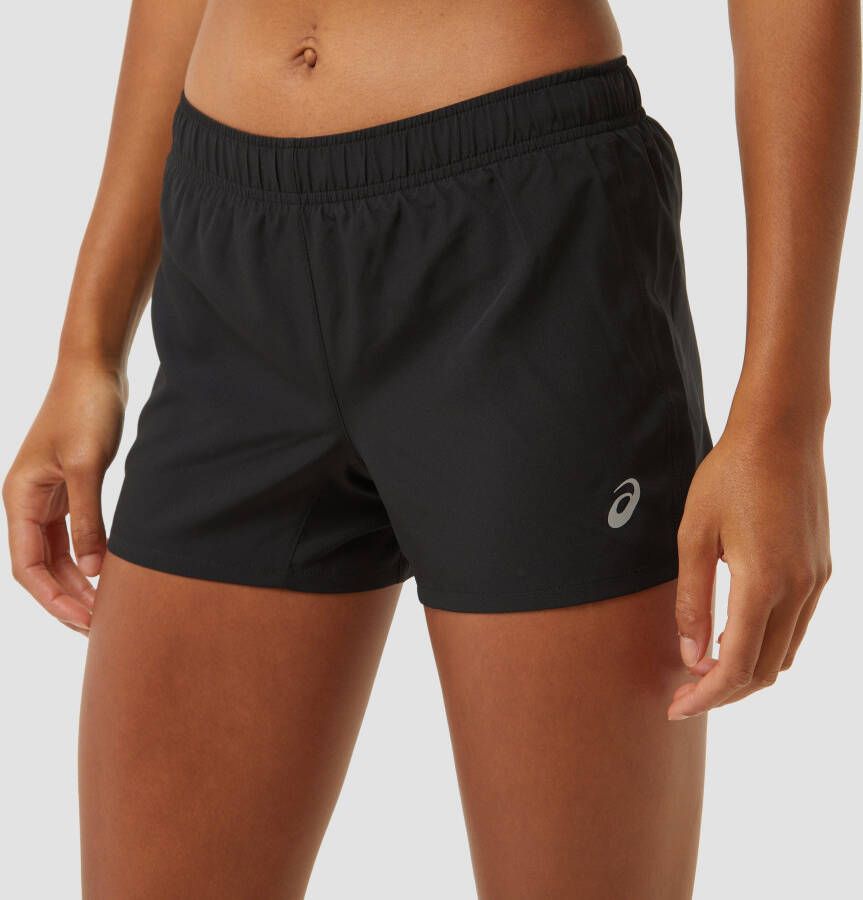 ASICS core 4 inch hardloopshort zwart dames