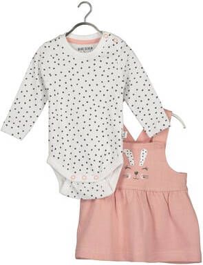 BLUE SEVEN Set van 2 tuinbroeken +Lichaam Roze