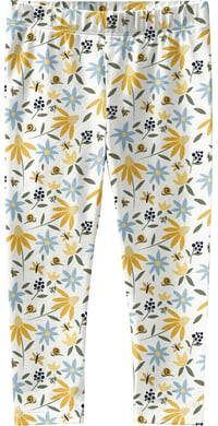 name it Girls Leggings NMFVIVIAN B right White