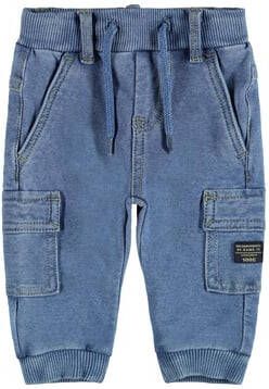 name it Jachtbroek NBMROMEO Medium Blauw Denim