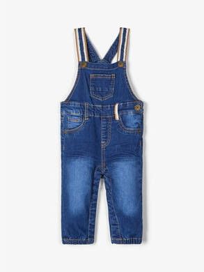 name it Jongens tuinbroek Nbmromeo medum blauw denim