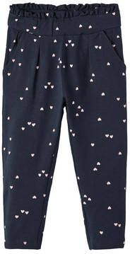name it Paperbag broek Nmflinar Dark Sapphire