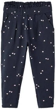 name it Paperbag broek Nmflinar Dark Sapphire