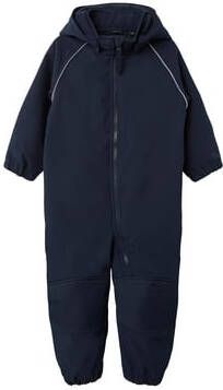 NAME IT MINI unisex softshell pak donkerblauw
