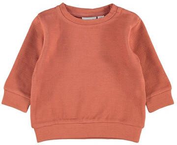 name it Sweatshirt Nbfnikoline Etruscan Rood