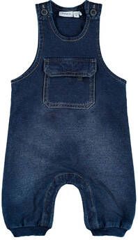 name it tuinbroek Nbmundo donkerblauw denim