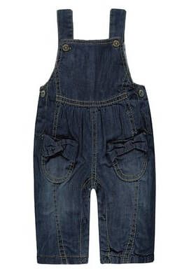 Steiff Girl s salopette donkerblauw denim
