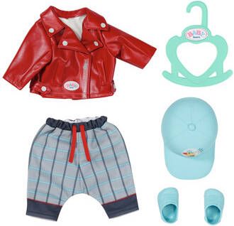 Baby Born Poppenkleding Little Cool Kids Outfit, 36 cm met kleerhanger