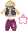 Baby Born Poppenkleding Outfit met hoody, 43 cm met kleerhanger online kopen