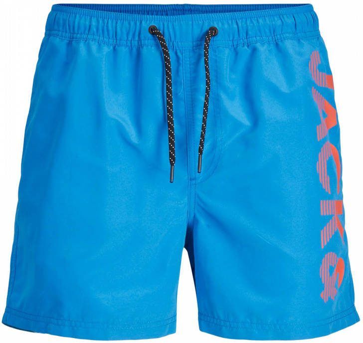 JACK & JONES zwemshort JPSTCRETE blauw