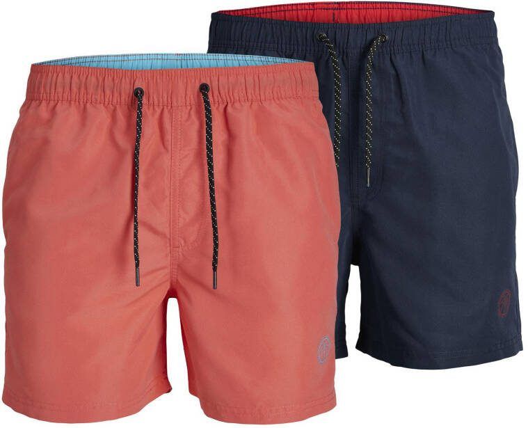 jack & jones Fiji Solid Zwemshort Heren(2 pack )