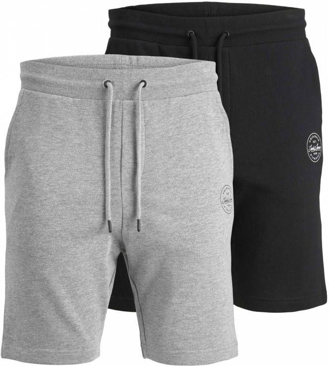 JACK & JONES PANTS STUDIO sweatshort(set van 2)JJI SHARK