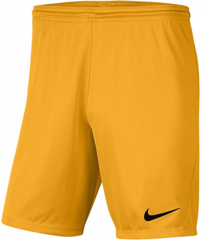 Nike PARK III Trainingsbroekje Dri Fit Geel Zwart