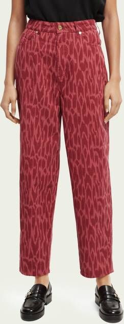 Scotch & Soda The Tide balloon fit corduroy broek