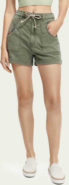 Scotch & Soda Garment dyed chino shorts