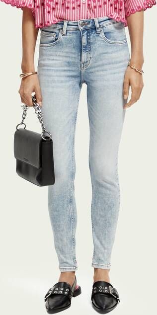 Scotch & Soda Haut seasonal essentials daylight blue denim